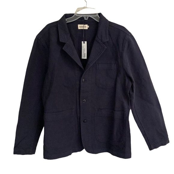 Taylor Stitch The Emerson Jacket Blazer In Navy  Double Cloth 40 M NEW Huckberry - Picture 3 of 14